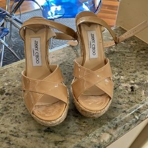 Jimmy Choo wedge sandals